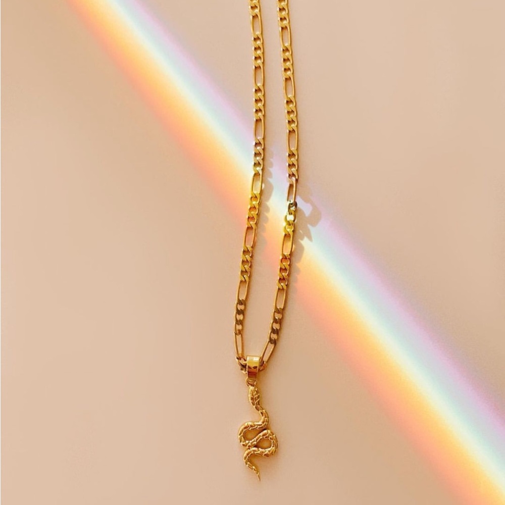 Sugar Blossom Jewelry Snake Pendant Necklace